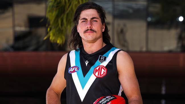 Lachie Jones was the Power’s first selection in last year’s draft. Picture: Getty Images