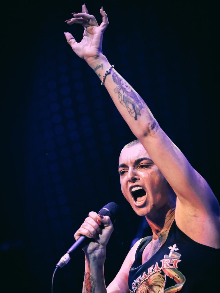 Sinead O'Connor performs on stage at The Roundhouse on August 12, 2014 in London, United Kingdom. Picture: Getty Images