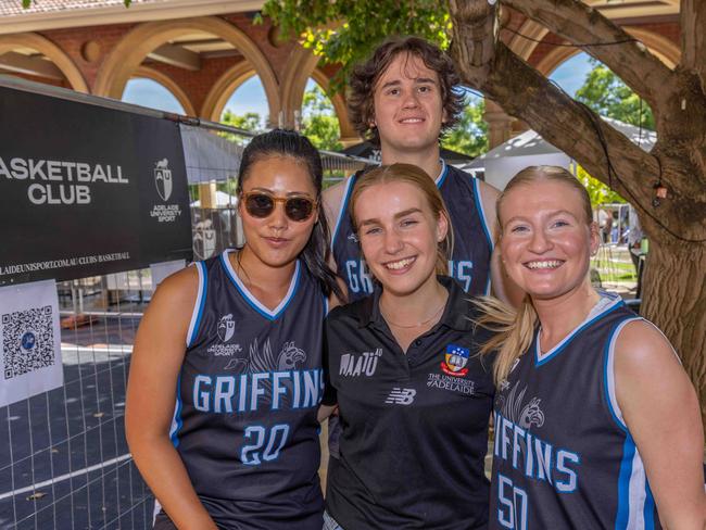Adelaide Uni’s O-Week welcome fiesta. Picture: Ben Clark