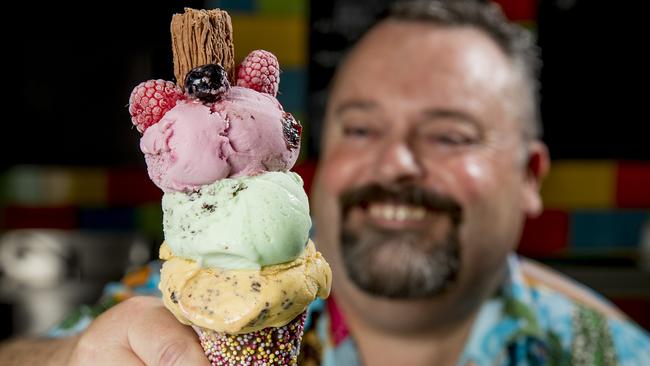 Lik Lik Lik Gelato at Nobby Beach has won the annual Best of the Gold Coast ice cream vote. Picture: Jerad Williams.