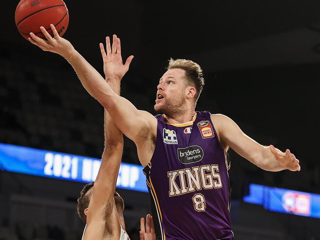 Veteran swingman Brad Newley won’t be at the Sydney Kings next season, but he is still keen to play on. Photo: Martin Keep/Getty Images.