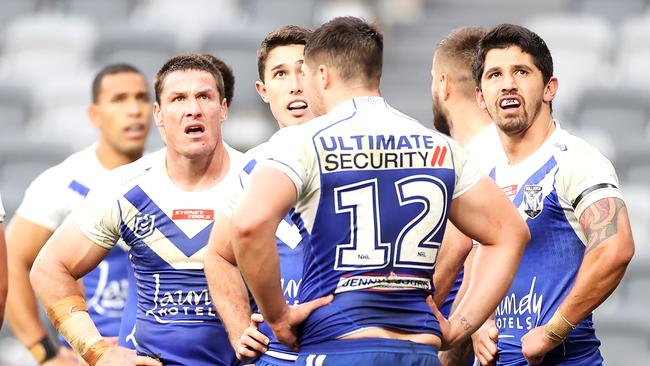 The Bulldogs are have struggled in 2021, but this was a new low for them. Picture: Getty Images.