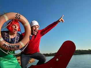 ALL AHOY: Sharyn Smith and Blake Hughes are psyched up for the upcoming Cod Hole Fishing Competition and the Shipwrecked Ball. Picture: John McCutcheon