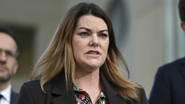 Greens Senator Sarah Hanson-Young. Picture: NCA NewsWire / Martin Ollman