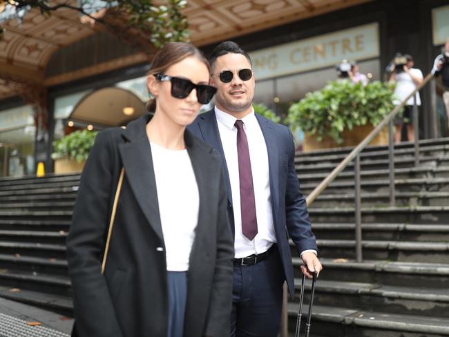 Hayne met his wife Amellia Bonnici in 2016. Picture: NCA NewsWire / Christian Gilles