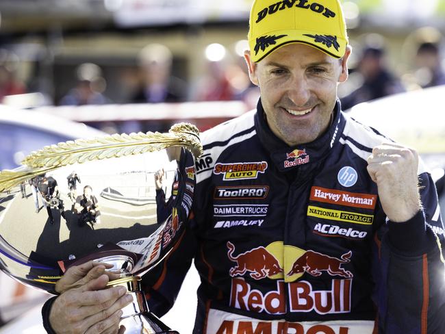 Seven-time Supercars champion Jamie Whincup will retire as a full-time driver after the Bathurst 1000. (Photo by Daniel Kalisz/Getty Images)