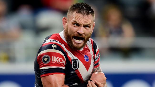 Roosters enforcer Jared Waerea-Hargreaves is back for the premiers. Picture: Alix Sweeney