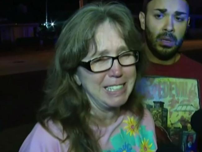 A mother pleads for information on her son in the aftermath of the Orlando nightclub shooting. Picture: RTE News