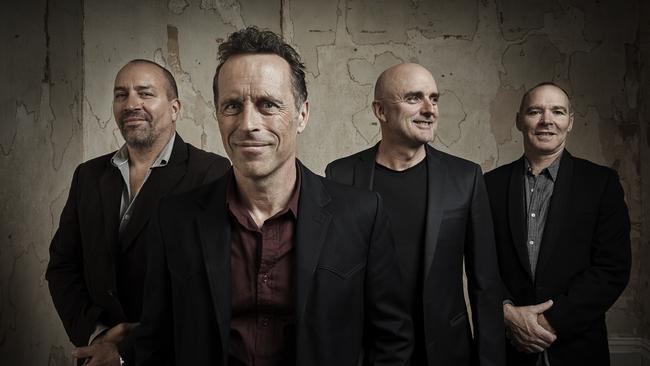 Mark Seymour and the Undertow have been together for eight years. Picture: Supplied.