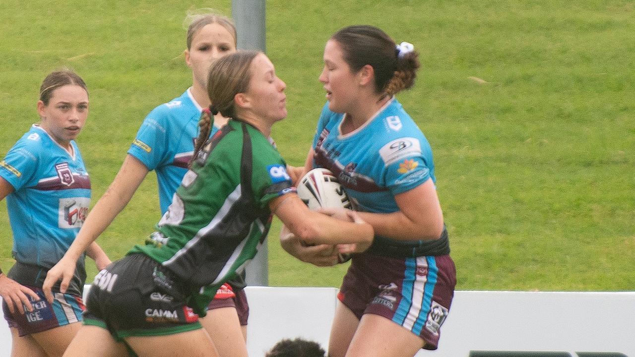 Mackay Cutters vs Townsville Blackhawks Harvey Norman U19's Saturday 23 February 2025 Picture:Michaela Harlow