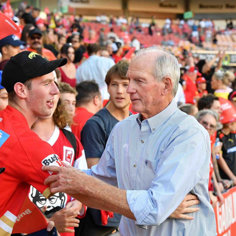 Wayne Bennett and the Dolphins are off to a winning start. Picture: Patrick Woods.