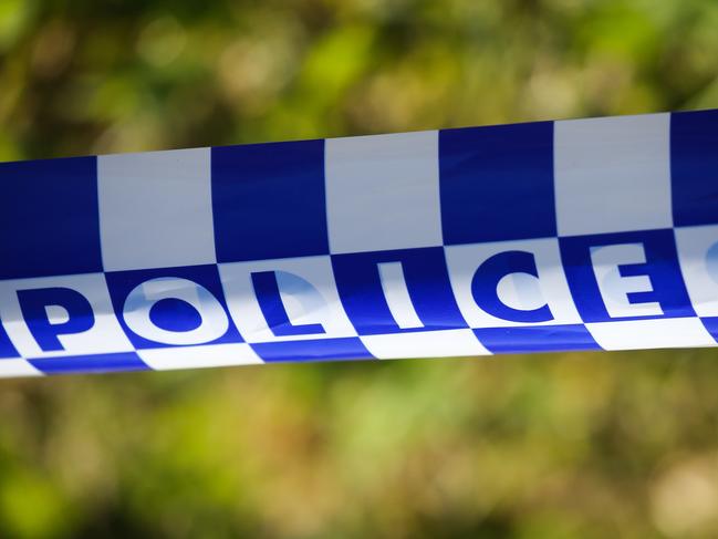 SYDNEY, AUSTRALIA - Newswire Photos - MAY 23 2023: A  general stock view of Police tape on a crime scene in Sydney.  Picture : NCA Newswire / Gaye Gerard