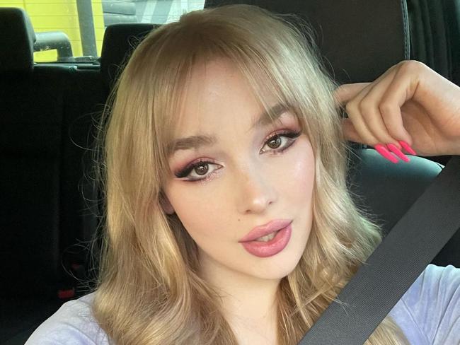 Transgender woman Grace Hyland says her image was used without permission in a Channel 7 program about transgender young people that she claims was misleading. Picture: Instagram.