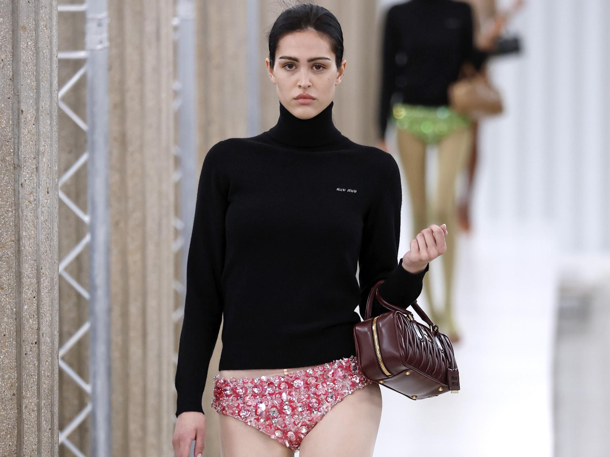 Fashion world harnesses underwear as outerwear in modern wardrobe