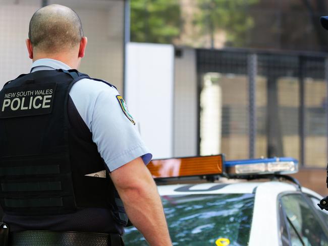 SYDNEY, AUSTRALIA , NSW Police Force general generic stock GV breaking news police tape image at the Headquarters in Surry Hills, Sydney Australia. Picture: NCA Newswire / Gaye Gerard