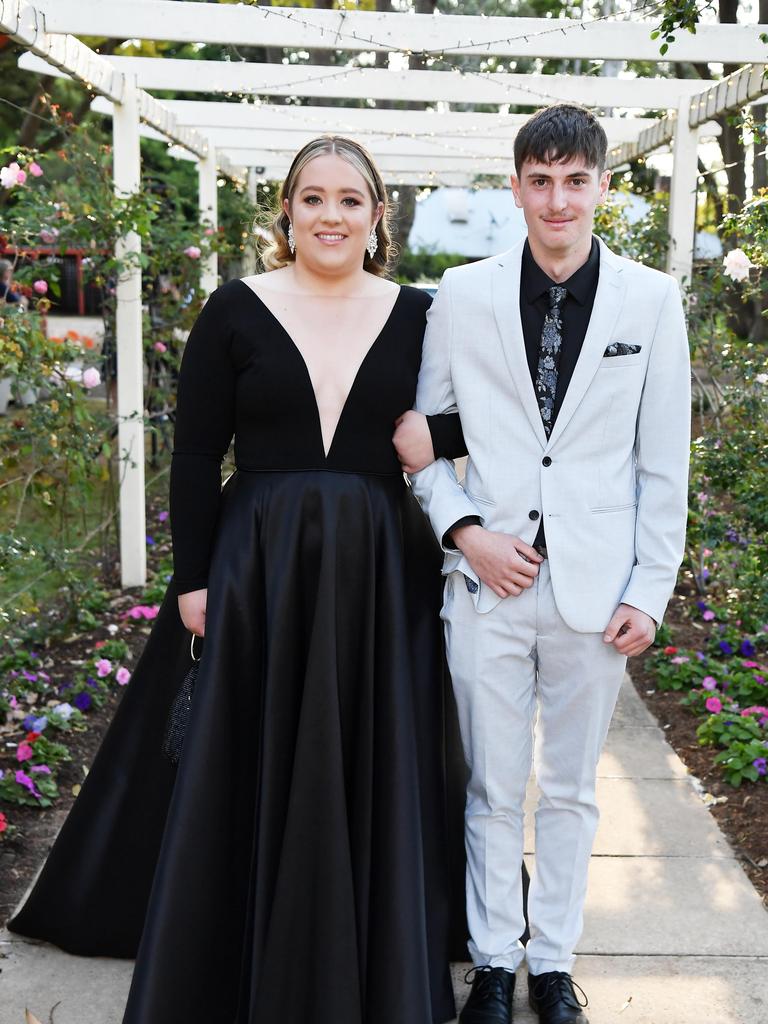 Lilly-Marie Grout and Tyron Buhagiar at Glennie School Formal. Picture: Patrick Woods.