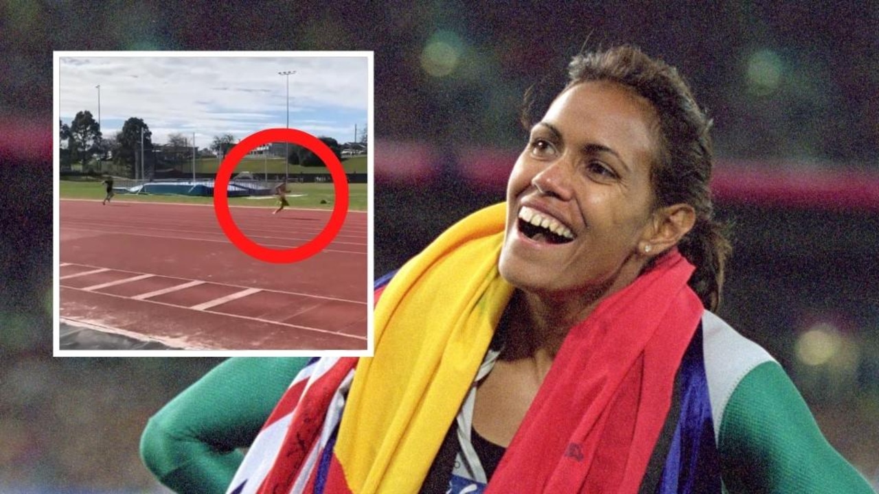 Cathy Freeman's daughter turning heads.