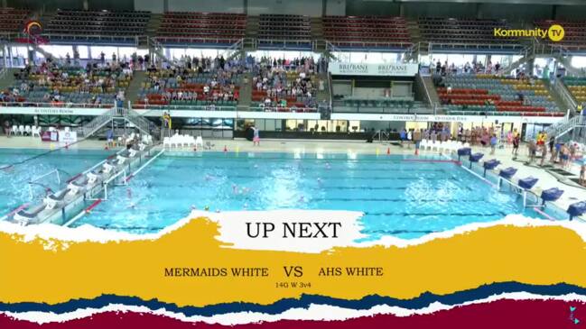 Replay: Mermaids White v AHS White (14&U Girls White Bronze Medal)—Water Polo Queensland State Titles Day 1