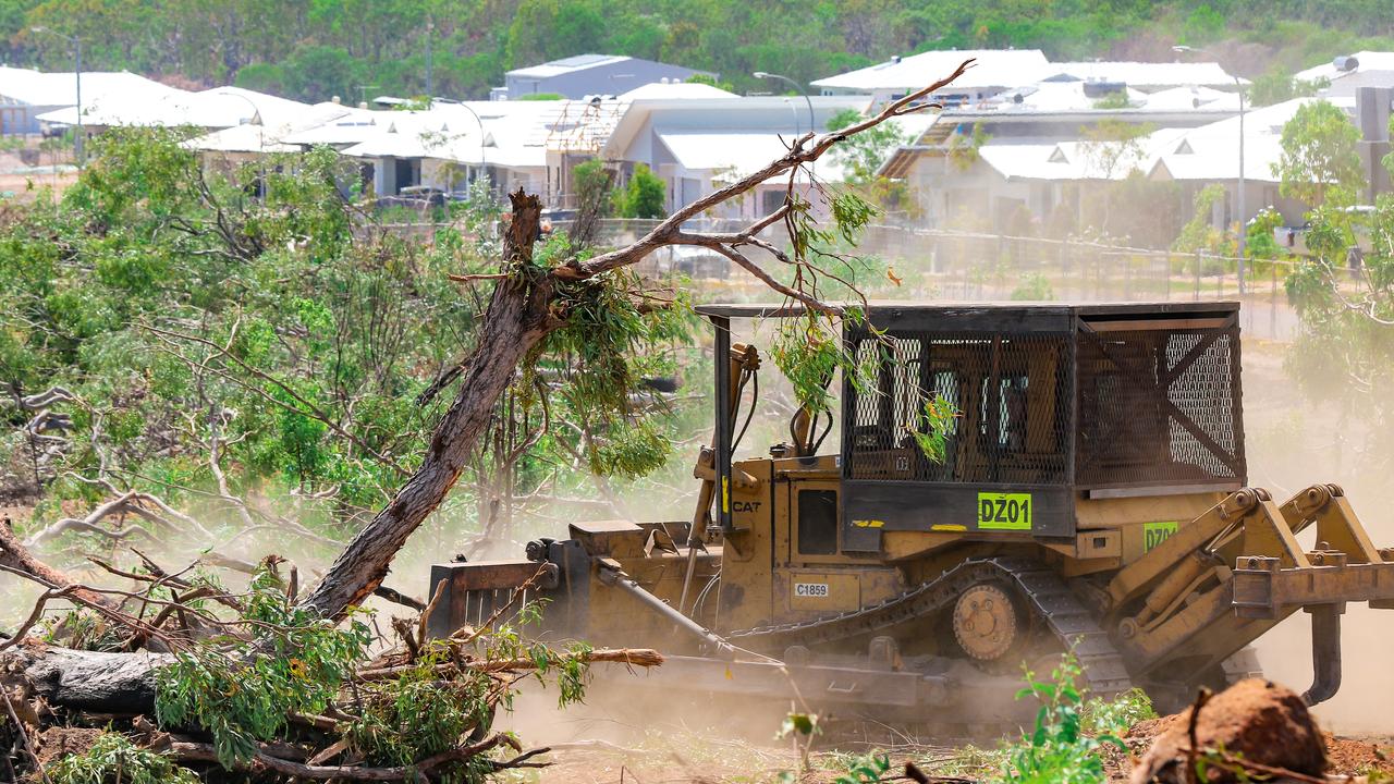 Lee Point stage one development commenced despite community backlash. Picture: Glenn Campbell