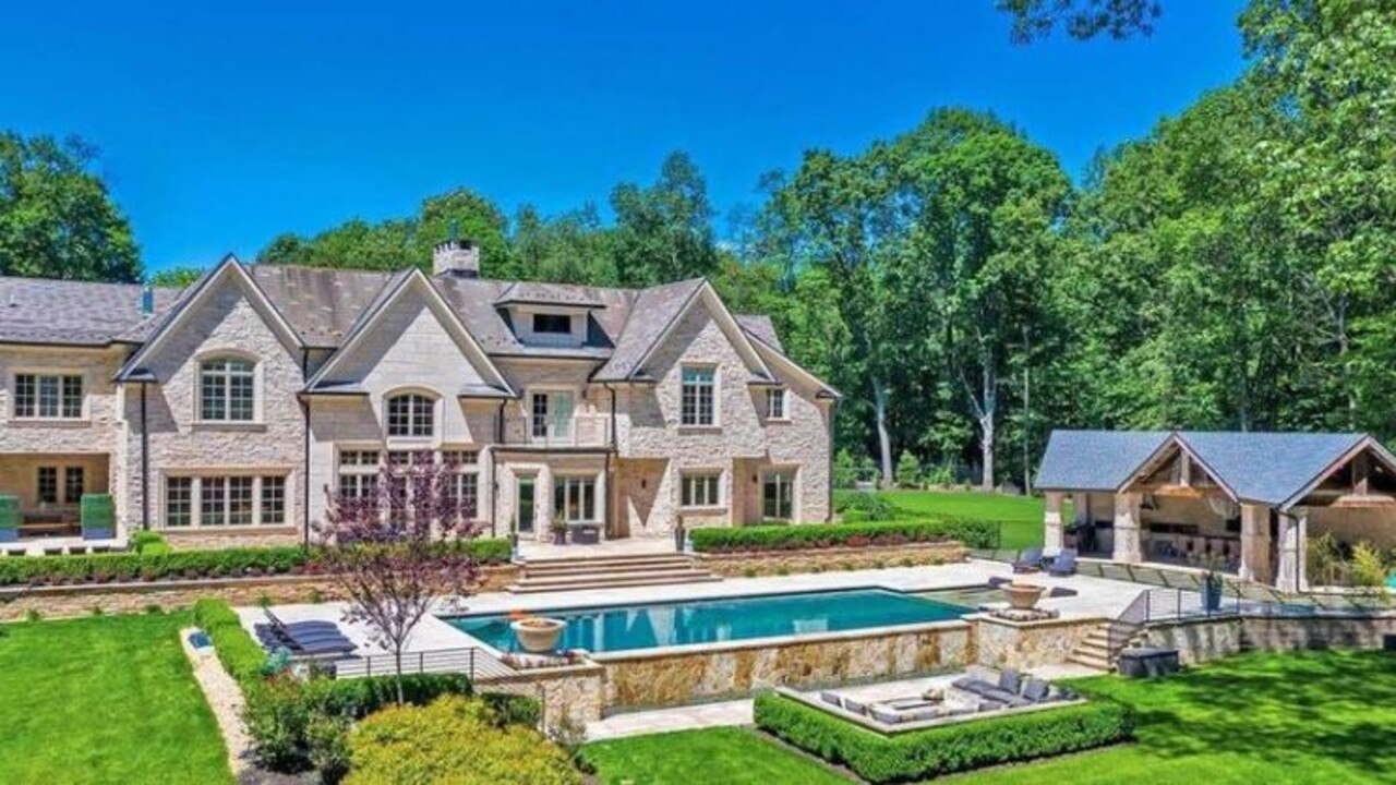 A beautiful entertaining area in the property’s backyard. Source: realtor.com