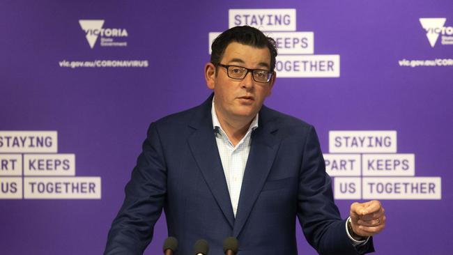 The evidence indicates that Daniel Andrews runs Victoria much in the same way that he dominates the Labor Party’s Socialist Left faction in his state. Picture: NCA NewsWire / Sarah Matray