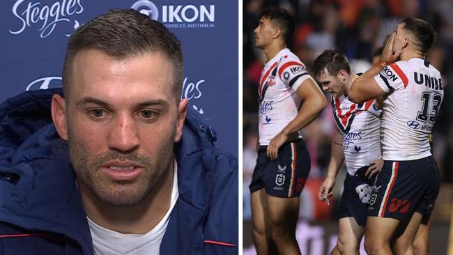 It doesn't get much worse than that for the Roosters. Photo: Getty Images and NRL.com