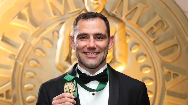 Cameron Smith winner of the 2017 Dally M Award. Picture: Brett Costello