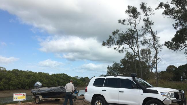 DES preparing to search Eli Ck after several reported crocodile sightings.