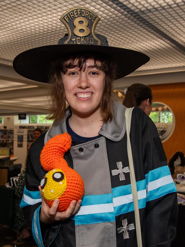 Izabelle Luders at the City of Darwin Geektacular event, 2024. Picture: Pema Tamang Pakhrin