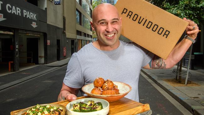 Shane Delia, founder of Providoor, which has been forced to close its doors and is facing liquidation. Picture: Jay Town