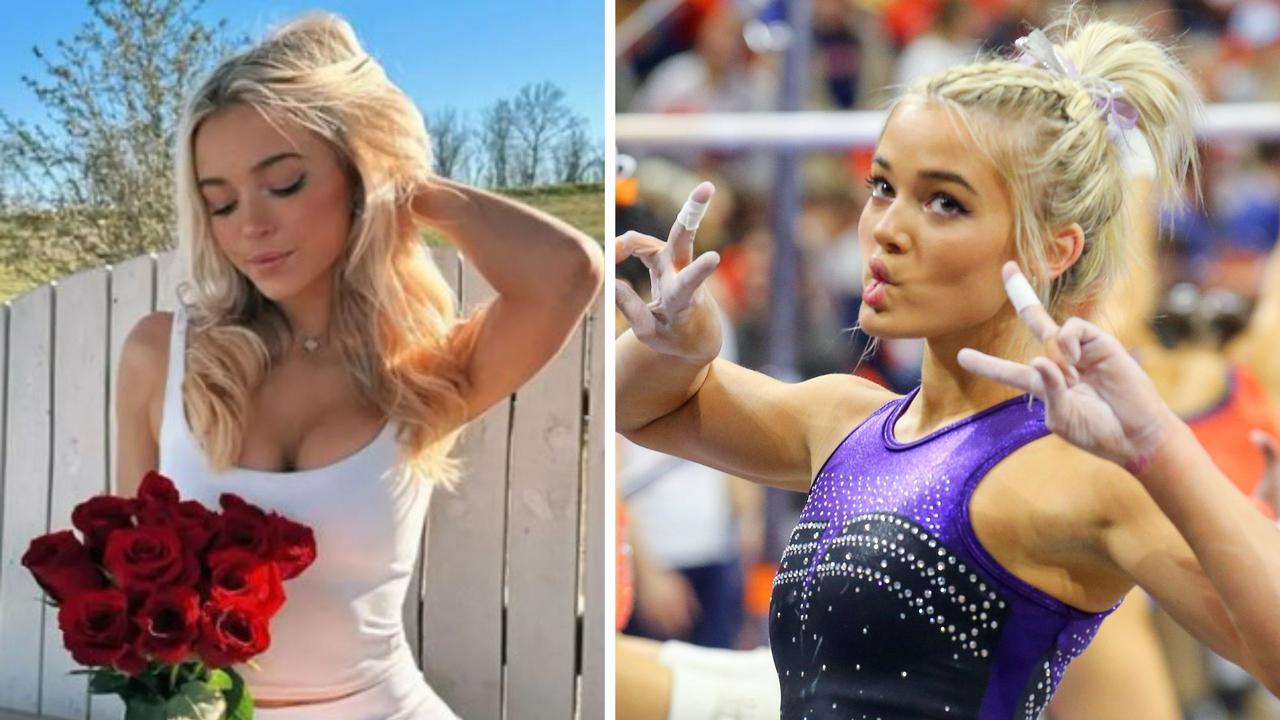 Millionaire College Gymnast Olivia Dunne Sparks Chaos On Valentines