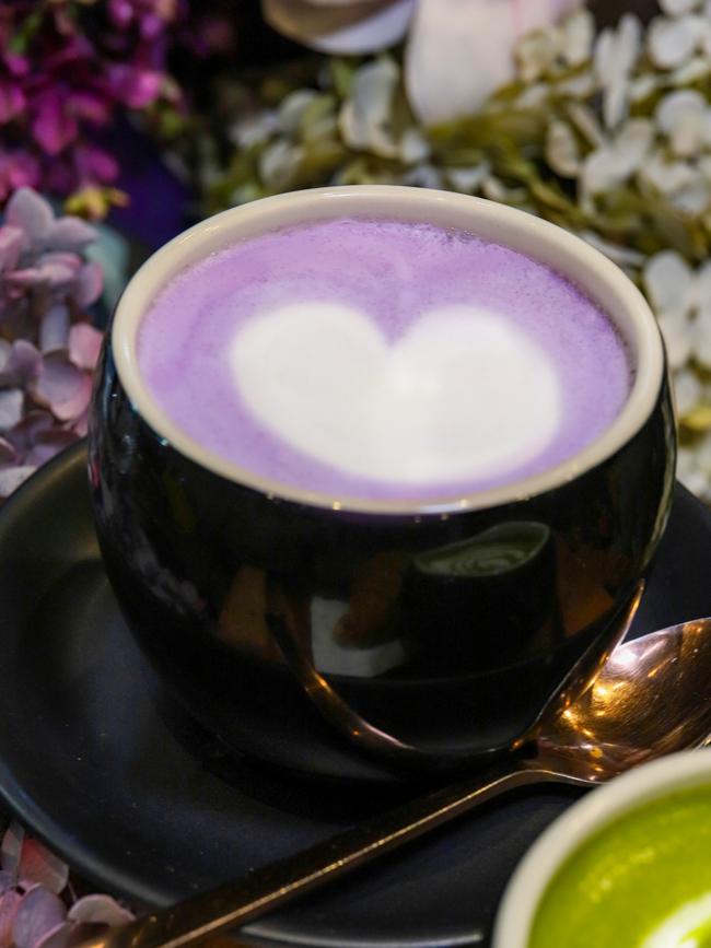 A delightful cuppa at Cuppa Flower. Picture: Jenifer Jagielski