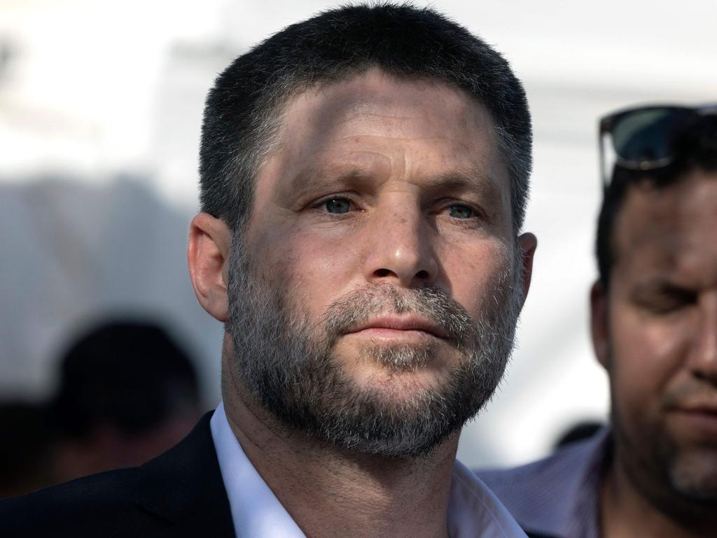 Israel's Finance Minister Bezalel Smotric said a ceasefire deal is a “surrender” to Hamas. Picture: AFP