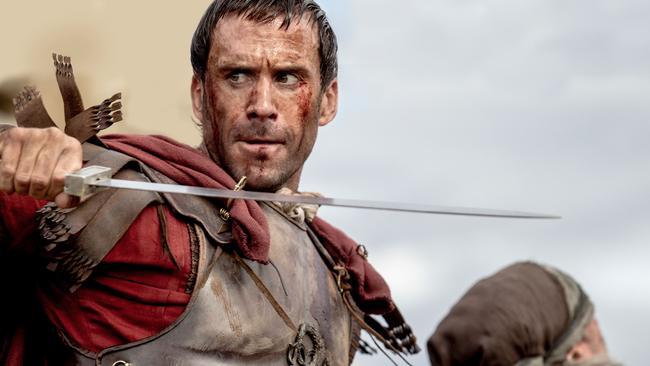 Fiennes went to gladiator school in Italy to prepare for his role in Risen. Picture: Sony Pictures