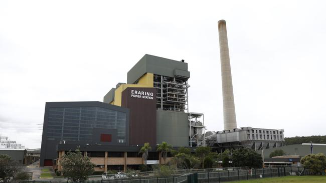 The Eraring Power Station in NSW will stay open two years longer than planned, and will close in 2027. Picture: Richard Dobson