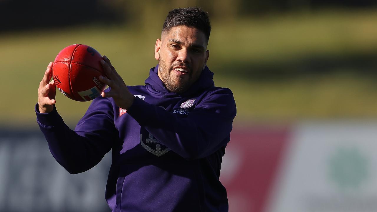Michael Walters of the Fremantle Dockers. Picture: Paul Kane
