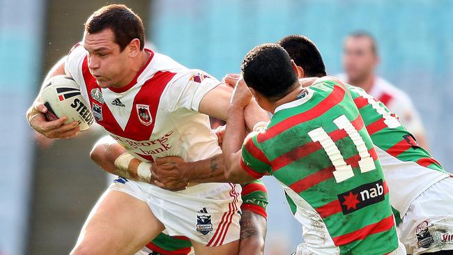 Jason Ryles during his playing days with the Dragons. Picture: AAP