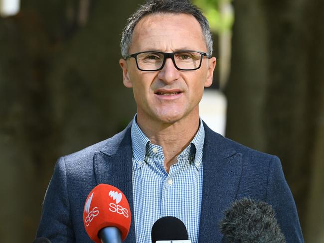 Greens Leader Senator Richard Di Natale. Picture: AAP