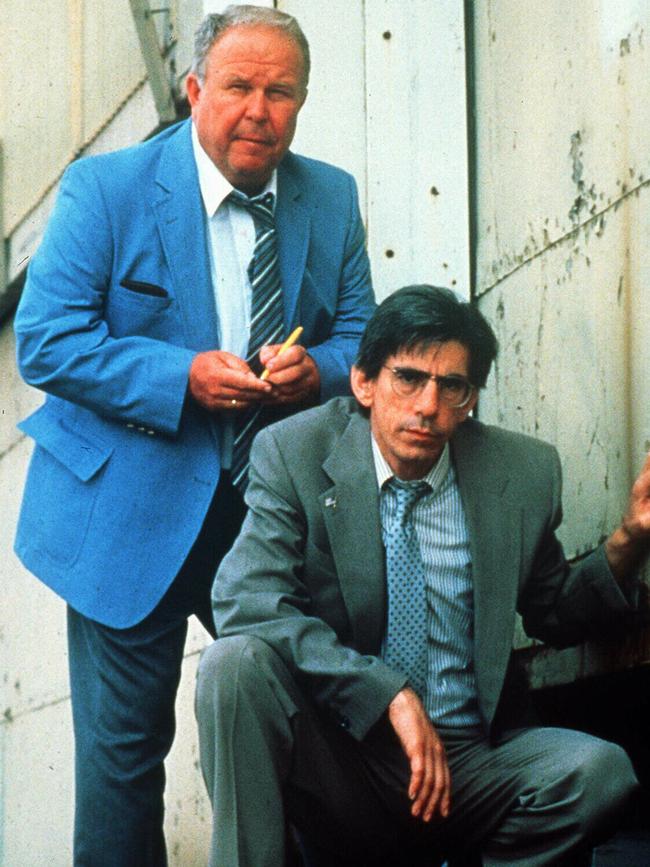 The show maded a star of Richard Belzer (right) seen here with Ned Beatty.