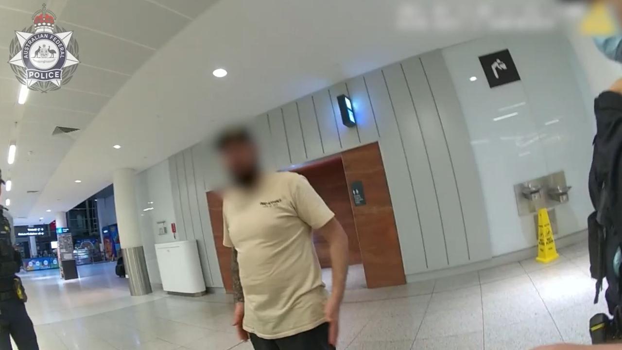 WA man charged for alleged disorderly behaviour at Perth Airport. Picture: Australian Federal Police