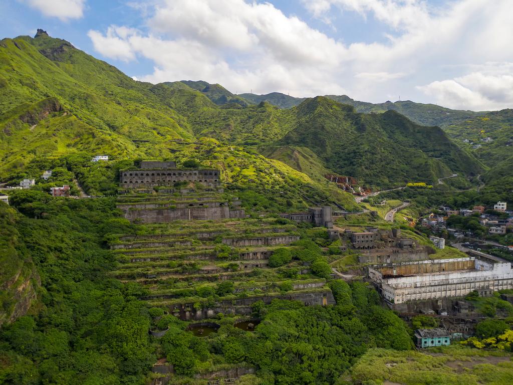 Ruins of a smelter plant and factory in Taiwan. Picture: Crooked Compass