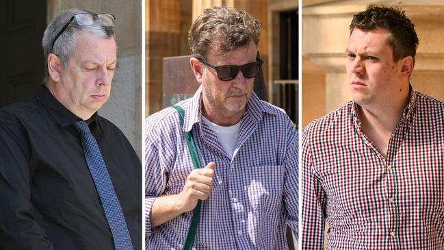 Three teachers who have been setenced in court in the last two years. Picture: The Advertiser