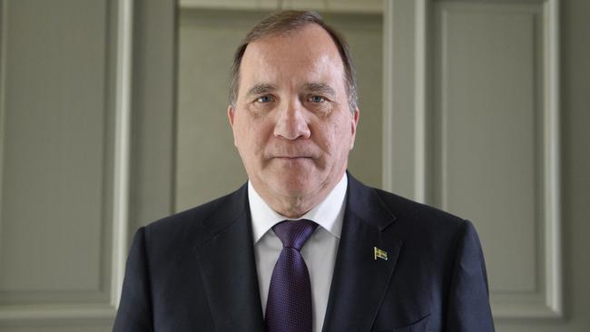 Sweden's Prime Minister Stefan Lofven. Picture: Jessica Gow / AFP