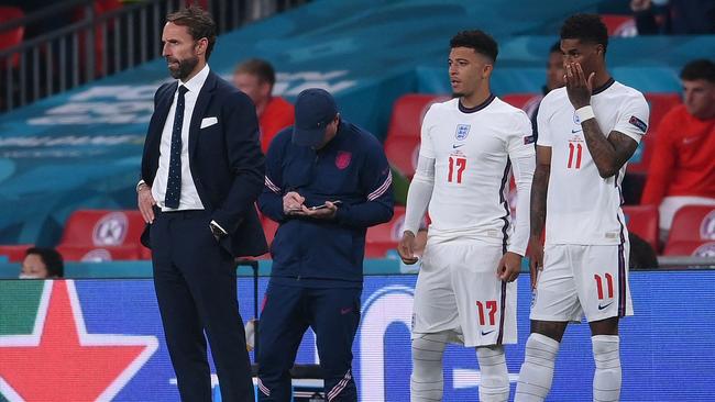 Jadon Sancho and Marcus Rashford missed penalties after being extra-time subs.