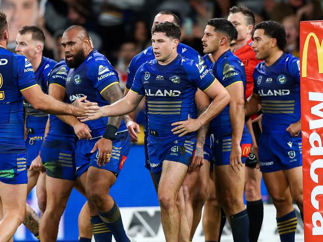 NSW coach Michael Maguire would have left with more questions than answers after a mixed performance from Eels star Mitch Moses. Picture: NRL Imagery