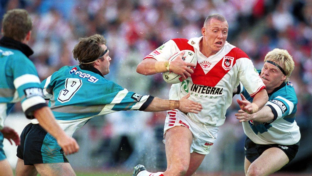 Craig Fitzgibbon started his NRL career at the Dragons, but signed on with the Roosters after St George and Illawarra merged. Picture: Gregg Porteous.