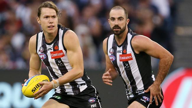 Tom Langdon and Steele Sidebottom. Picture: Michael Klein