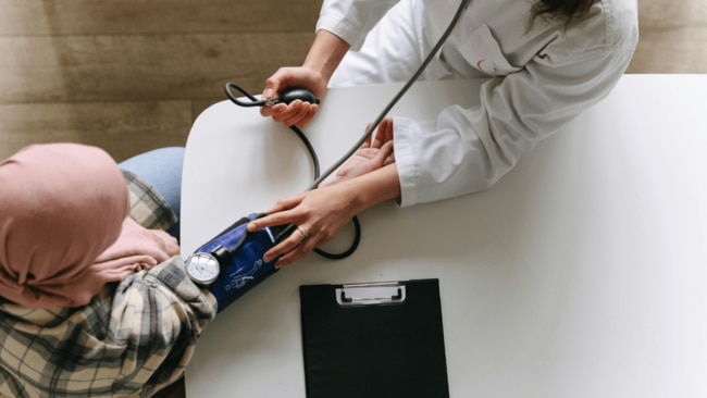 60 per cent of people do not get their blood pressure checked regularly. Image: Pexels. 