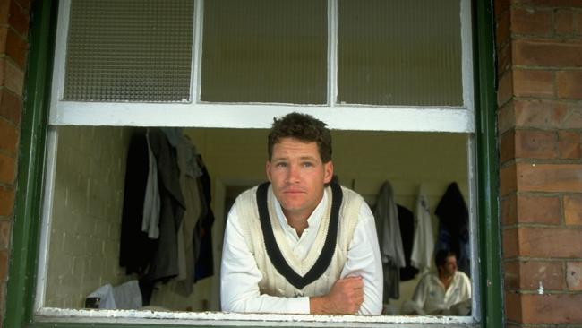 Jones, seen here in 1992, was a beloved figure of Australian cricket. Photo: Chris Cole/Allsport