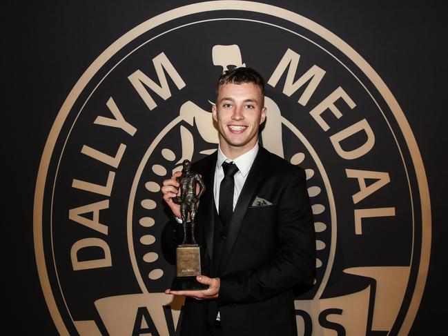 Sam Walker named Dally M Rookie of the year. Picture: Zak Simmonds